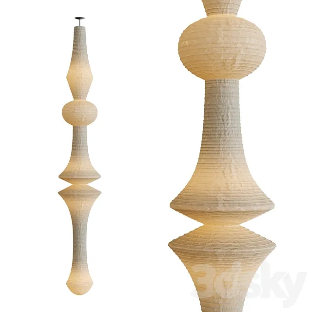Isamu Noguchi Akari E 3D Model