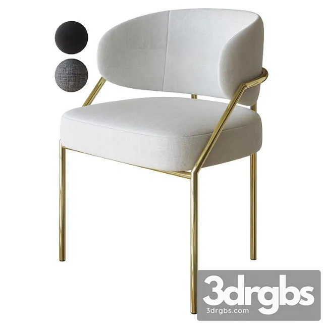 Iseta Chair By Meridiani 3D Model Free