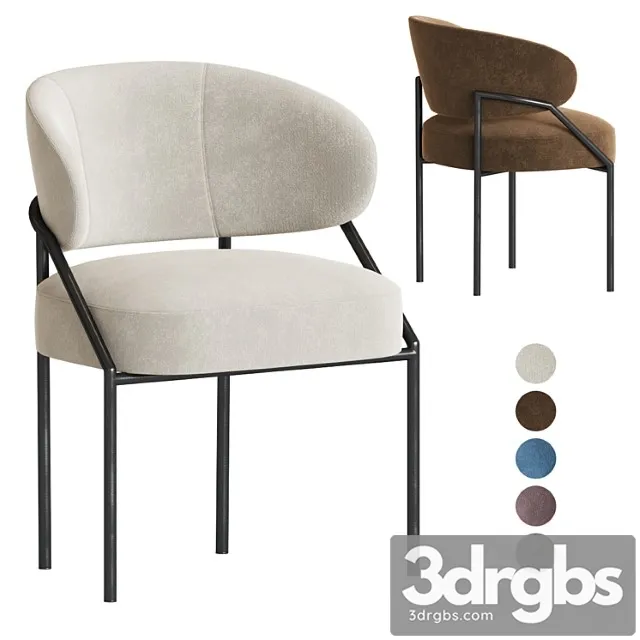 Isetta Dining Chair Meridiani 3D Model Free
