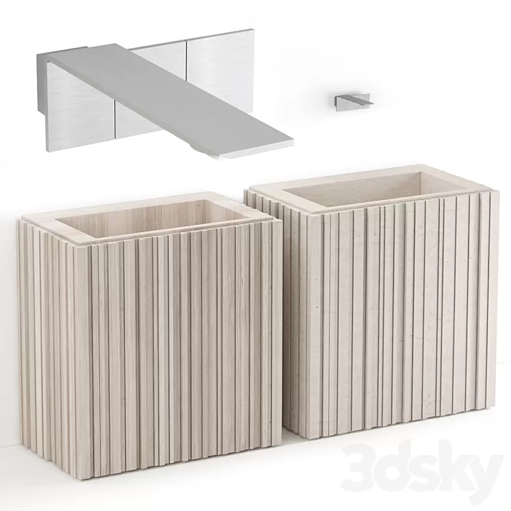 Ishiburo basin 3D Model