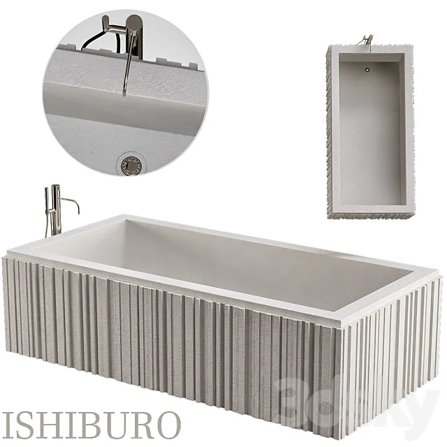 Ishiburo_Bathtub 3D Model