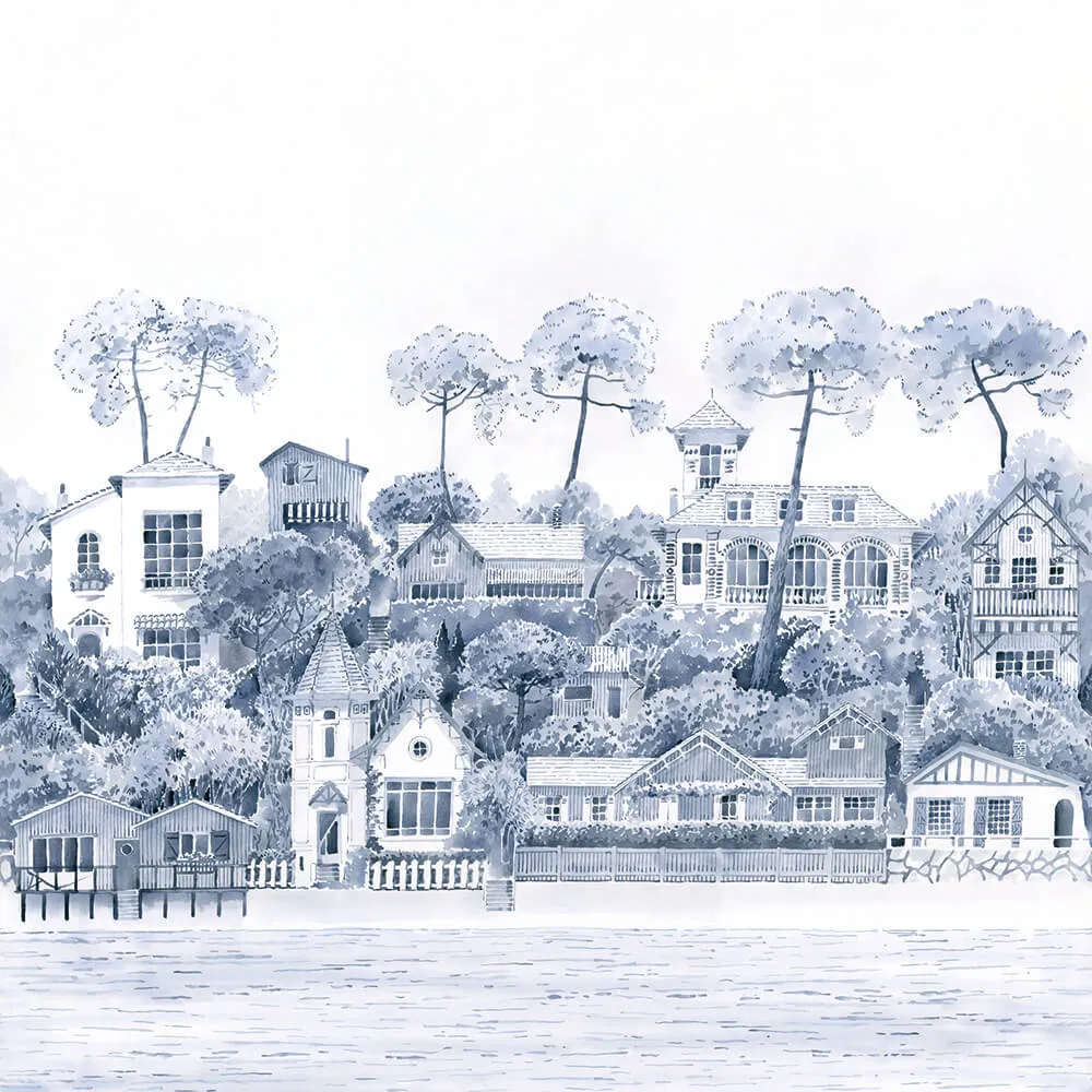 Isidore Leroy - Wallpaper Front de mer 3D Model