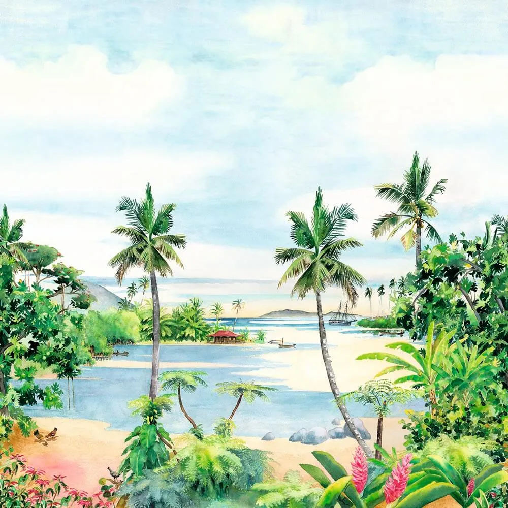 Isidore Leroy - Wallpaper Le iles 3D Model