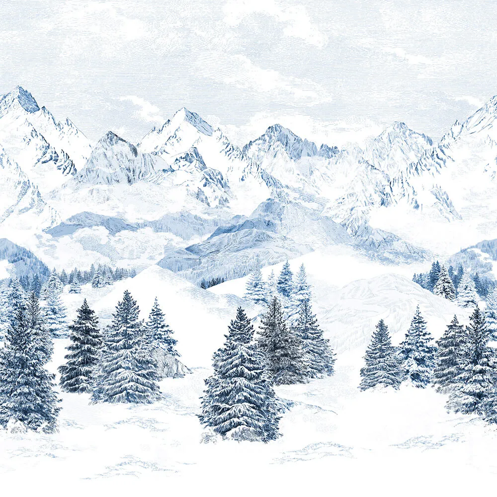 Isidore Leroy - Wallpaper Les Cimes 3D Model