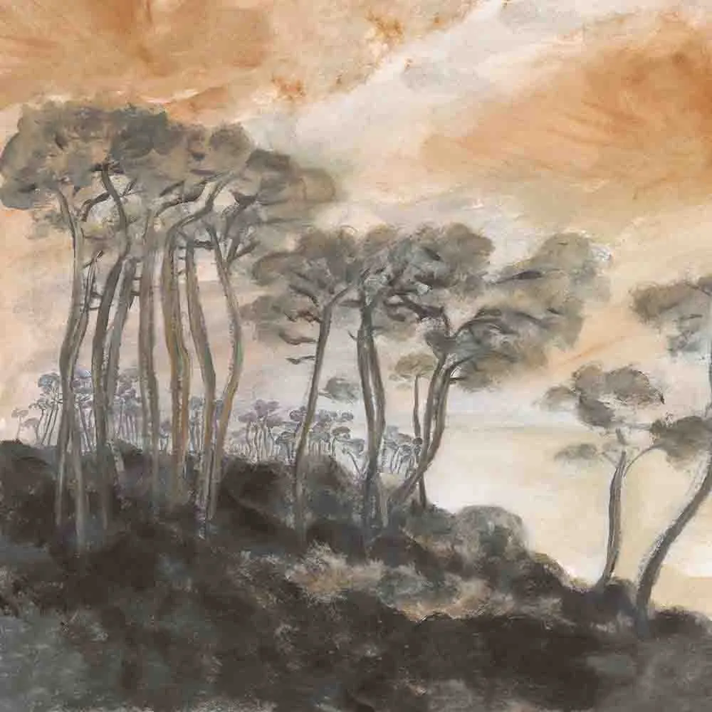 Isidore Leroy - Wallpaper Les Landes 3D Model