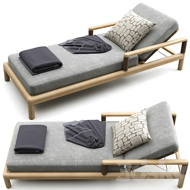 ISLA CHAISE RHoutdoor 3D Model
