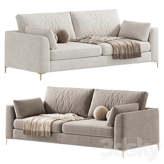 Isla sofa 3D Model