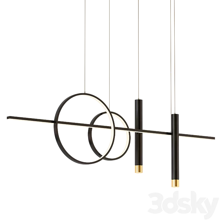 Island Pendants 3D Model Free