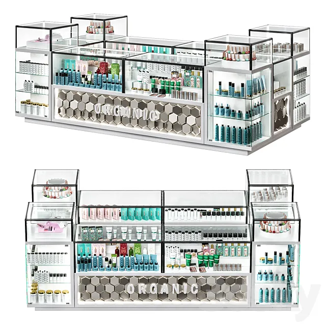 island store cosmetic 3D Model