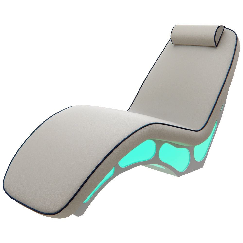 ISO BENESSERE - Relaxation lounger VIRGO 3D Model
