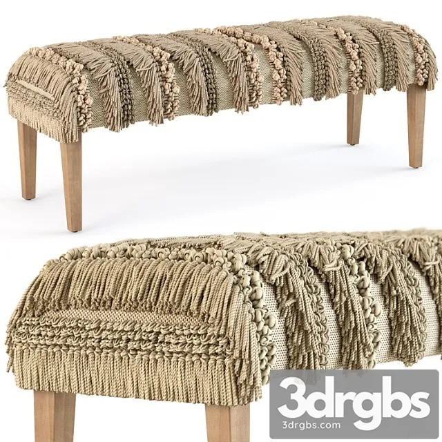 Isola bench 2 3D Model Free