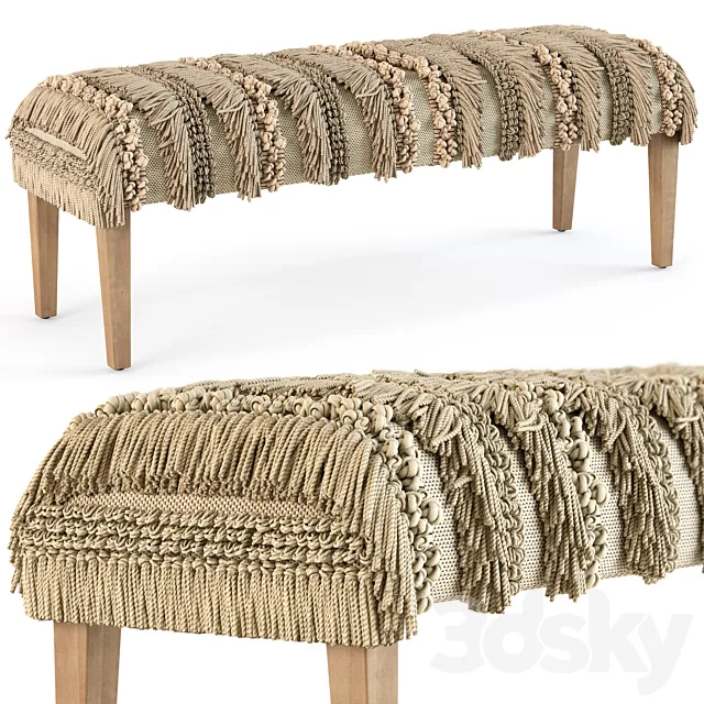 Isola bench 3DModel
