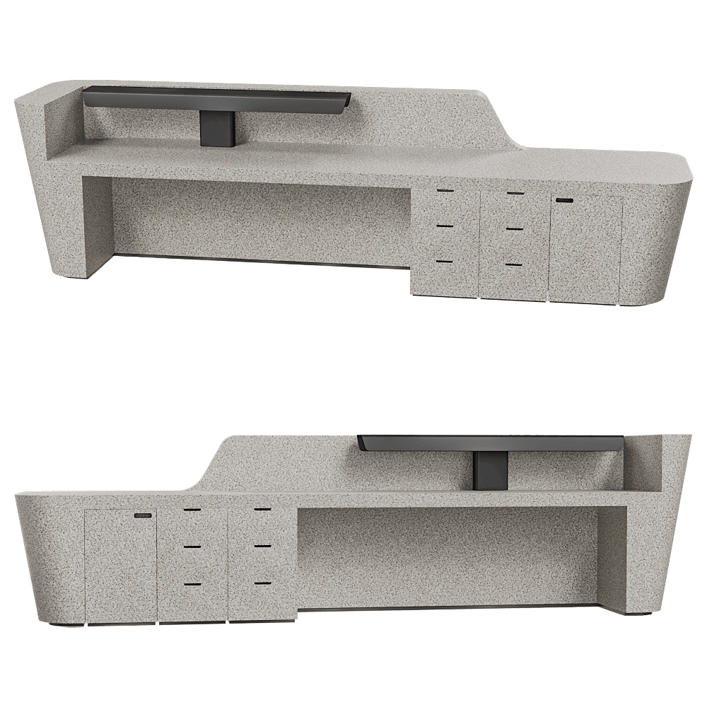 Isomi - Desk Mono 3D Model