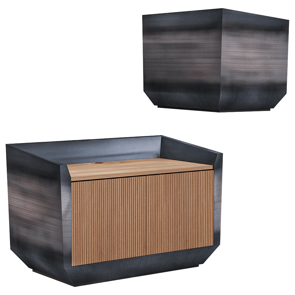 Isomi - Greeter Linea Steel 3D Model