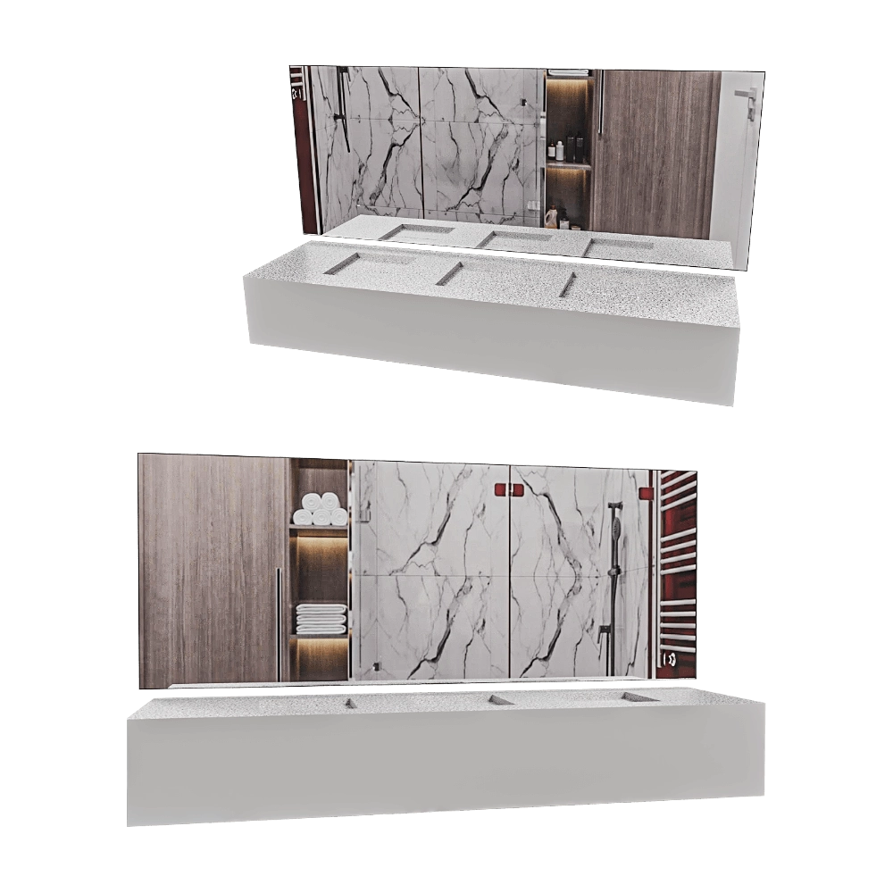 Isomi - Sink system Frame 3D Model