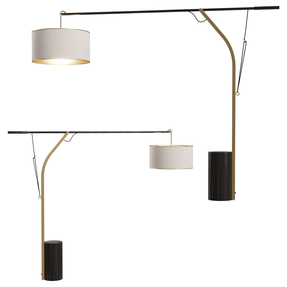 Italamp - Floor lamp Aria 3D Model