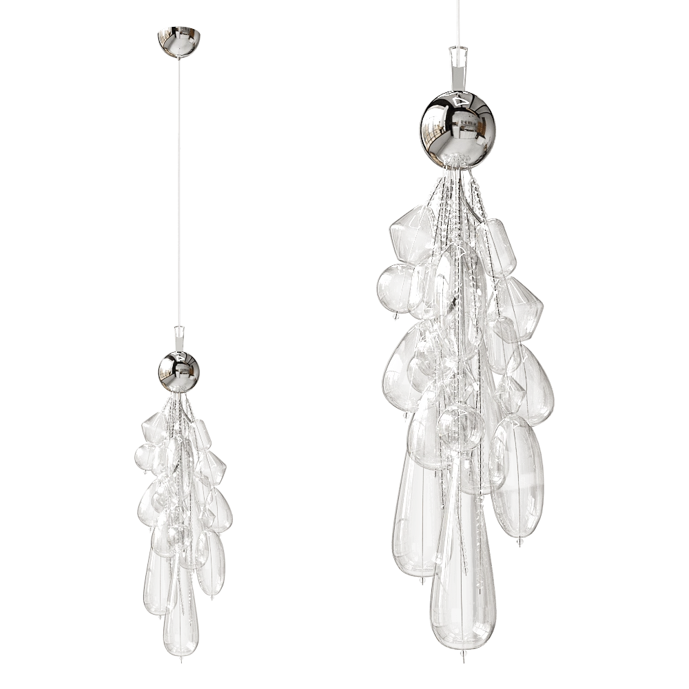 Italamp - Pendant lamp Flut 478/3 3D Model