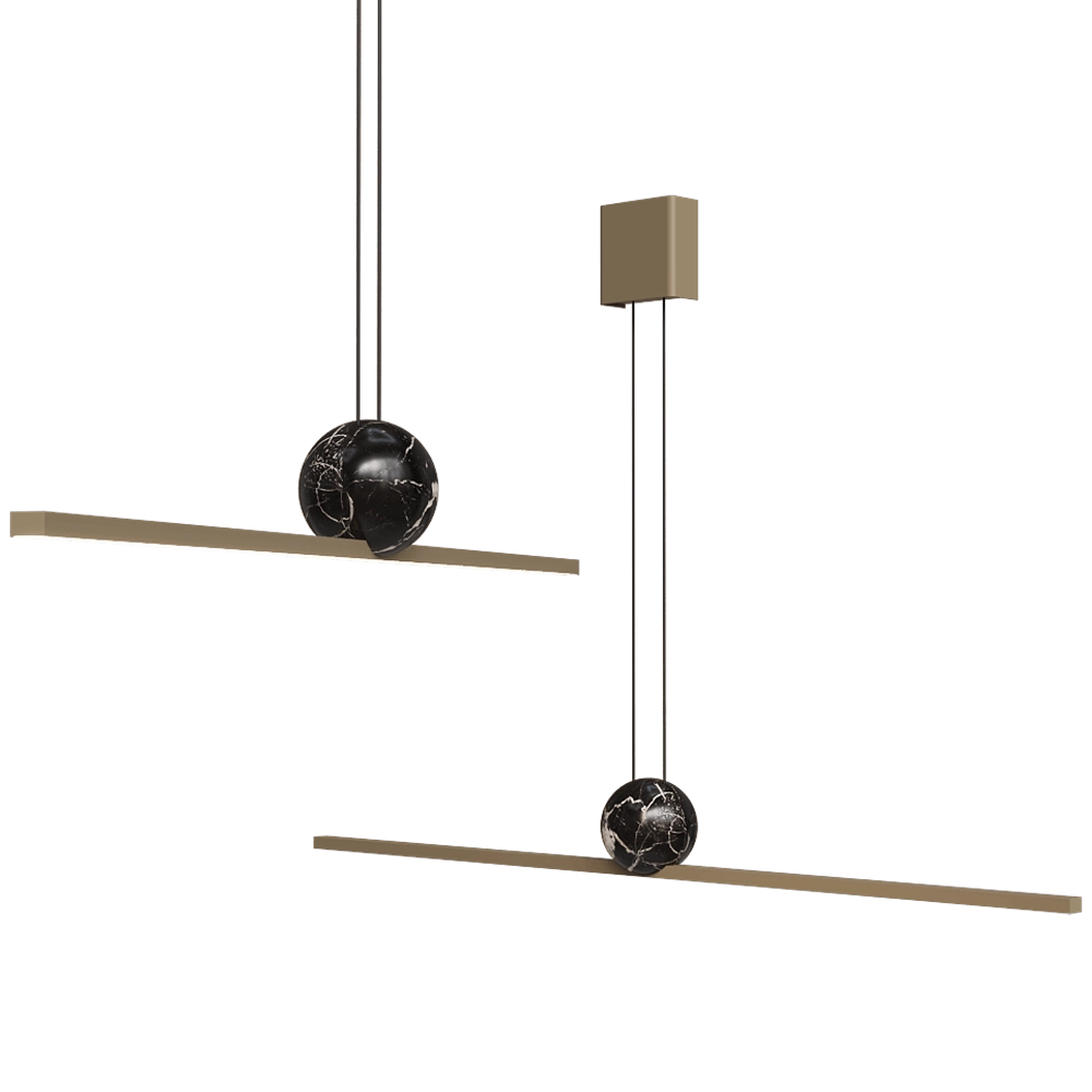 Italamp - Pendant lamp Regolo 122 3D Model