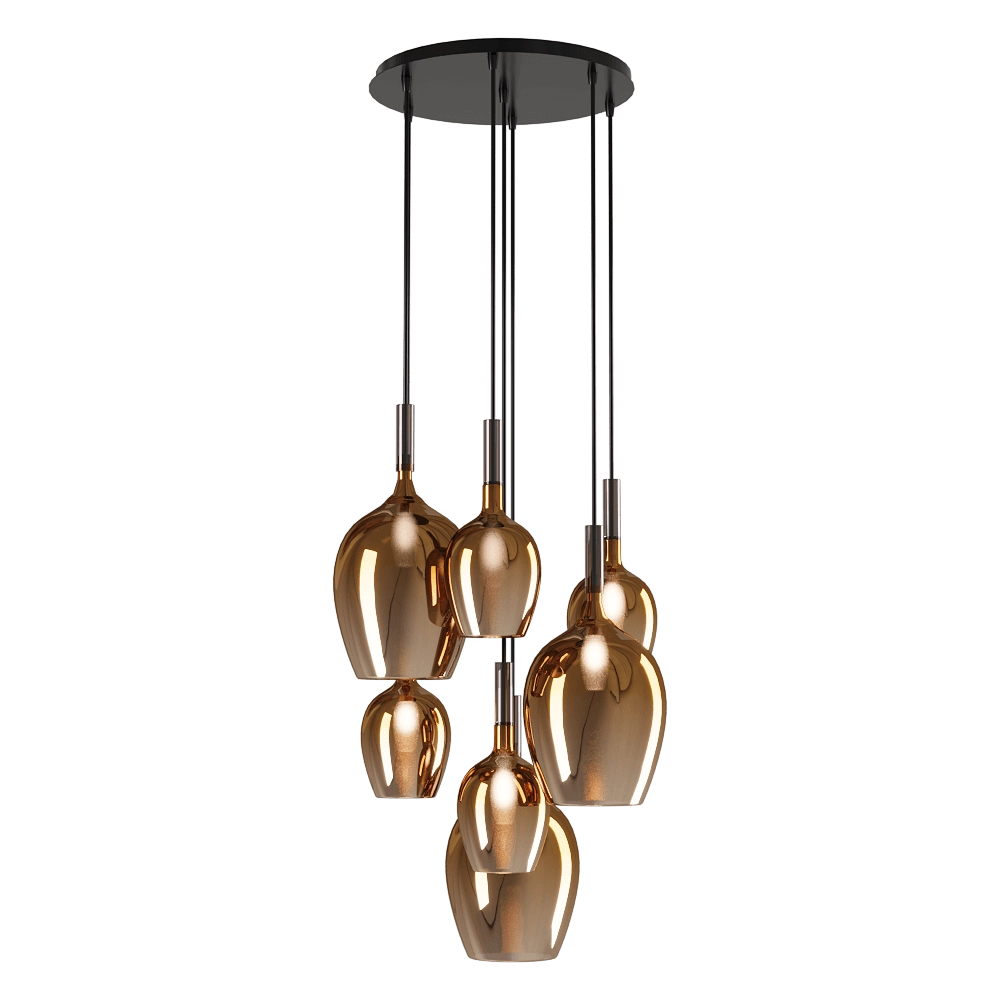 Italamp - Pendant lamp Rose 3050 SG7 3D Model