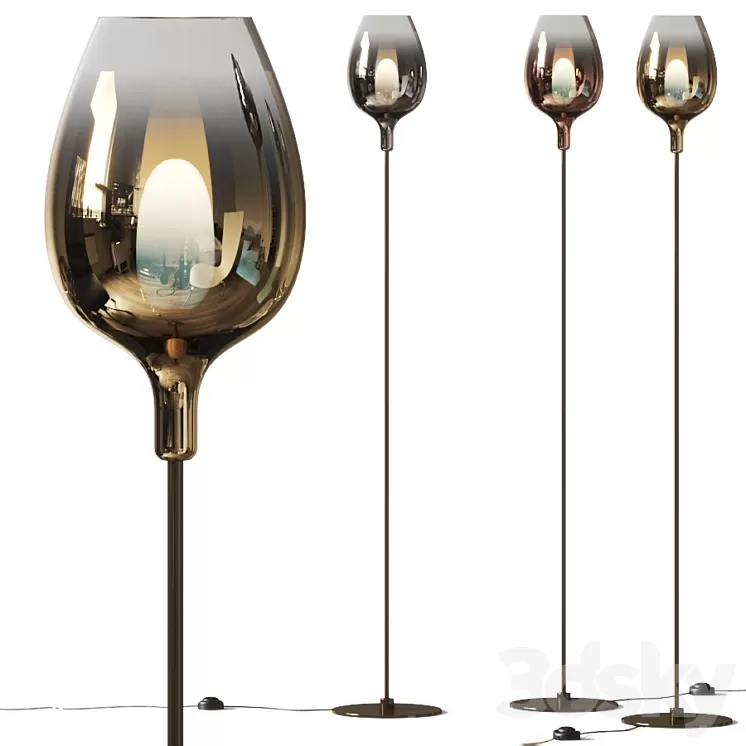 Italamp Rose Floor Lamp 3D Model