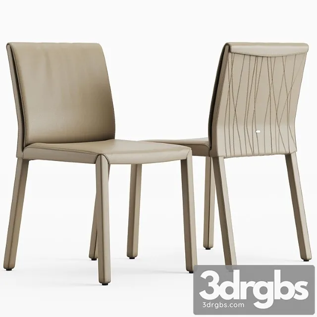 Italia couture chair cattelan italia 2 3D Model Free