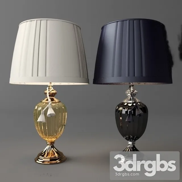 Italia Nervi Table Lamp 3D Model Free