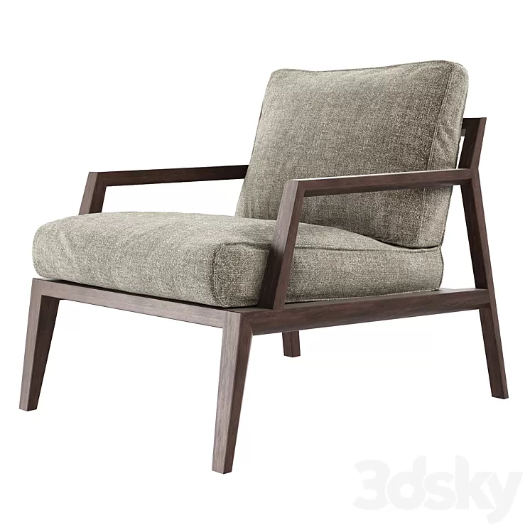 Italian armchair Petra by Italia Lounge 3D Model