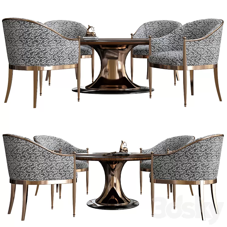 Italian Dining Salda Arredamenti 3D Model