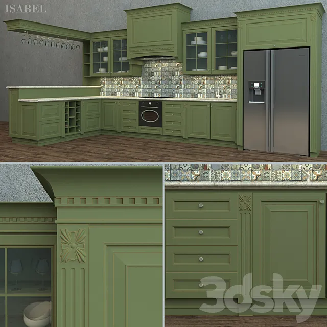 Italian ISABEL 3DModel