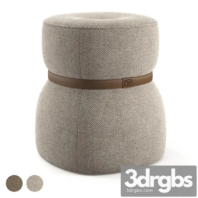 Italianskii Puf Leple Outdoor Ot Poltrona Frau 3D Model Free