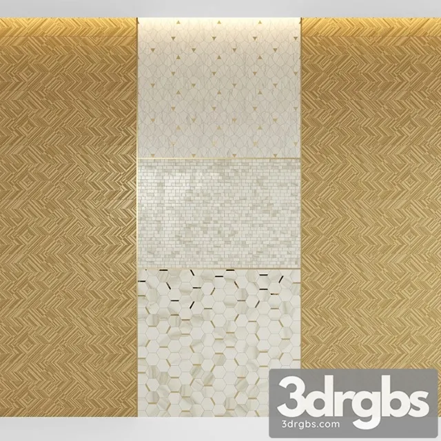 Italon Charme Advance Decor Set 3 3D Model Free