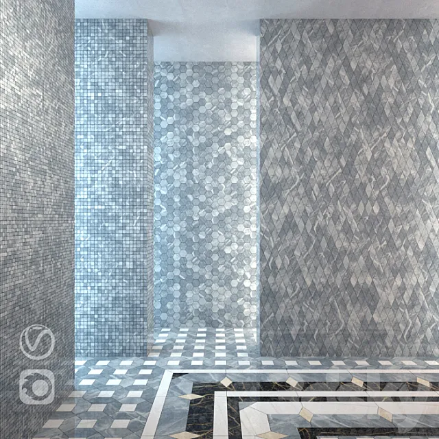 Italon Charme Extra Floor Atlantic 3D Model