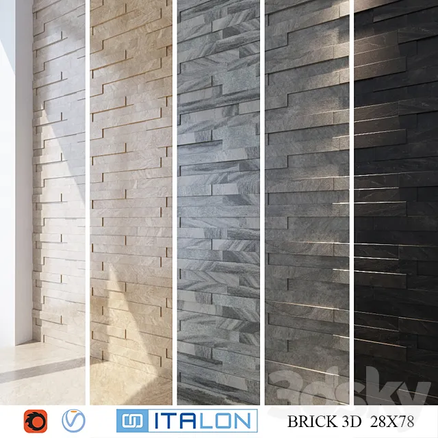 ITALON CLIMB BRICK 3D 28×78 3DModel