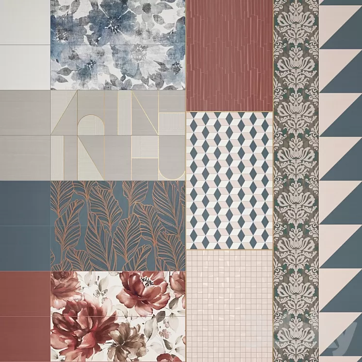 Italon Element Silk Decor 3D Model Free