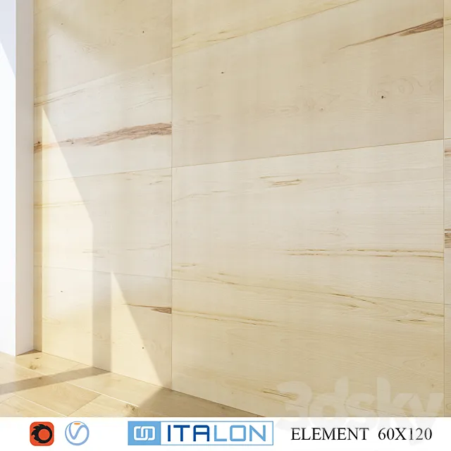 ITALON ELEMENT WOOD 60x120 3DModel