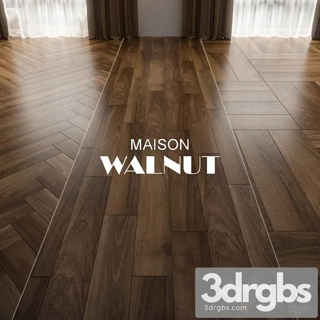 Italon maison walnut 3D Model Free