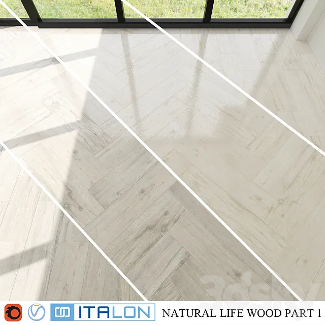 ITALON NATURAL LIFE WOOD 225X90 PART 1 3D Model