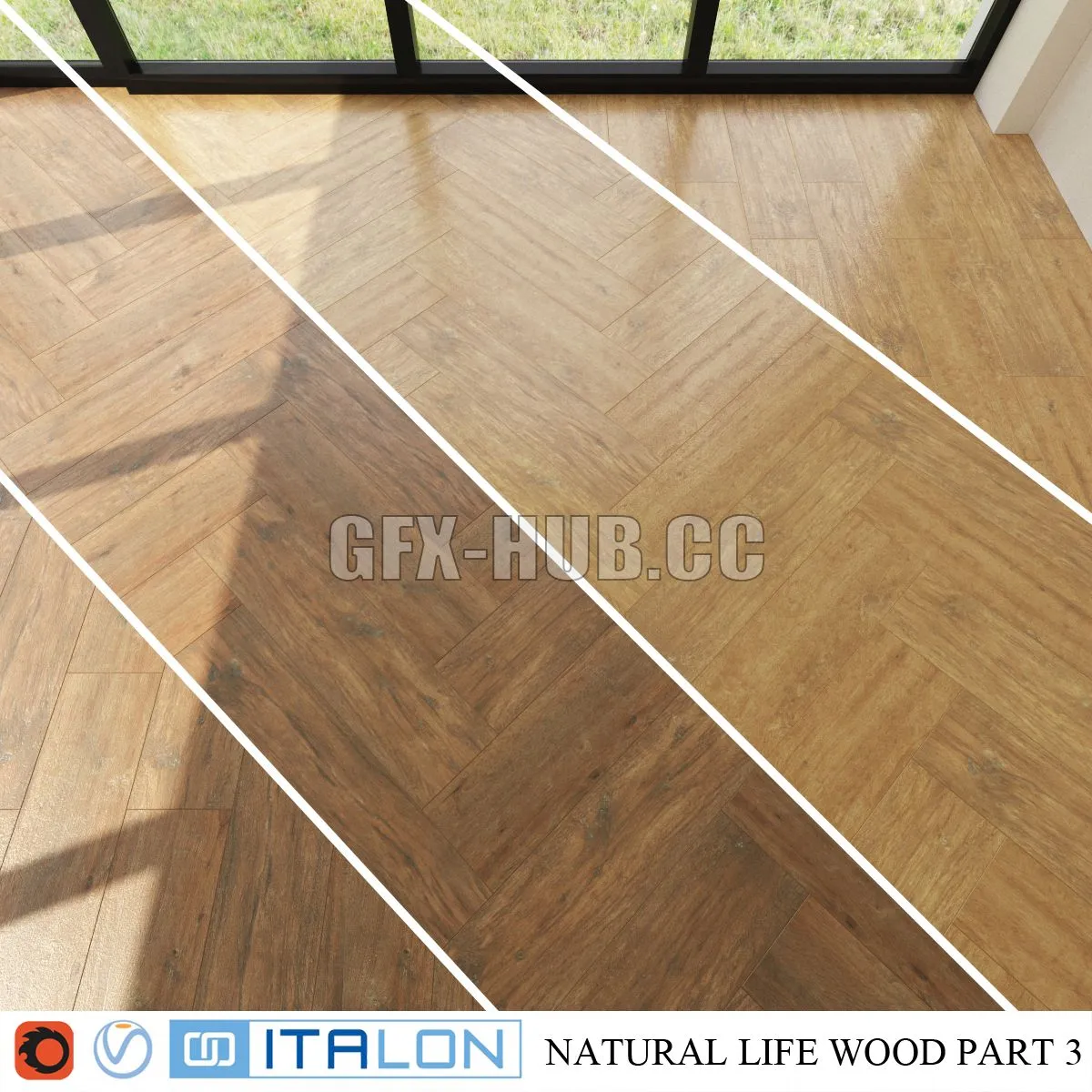ITALON NATURAL LIFE WOOD 225X90 PART 3 3D Model