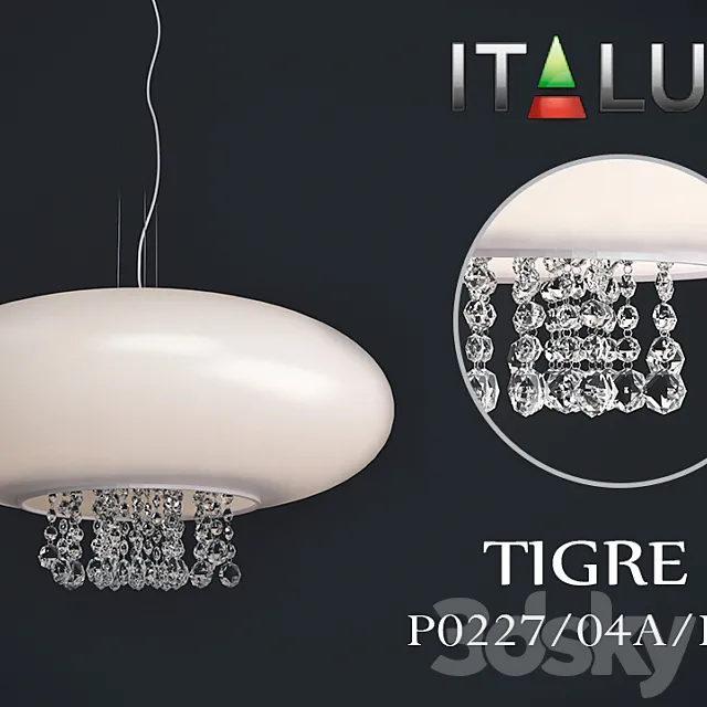 ITALUX TIGRE P0227-04A-F4AA 3D Model