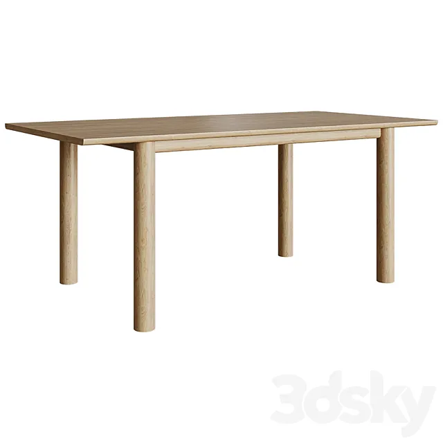 Itamae dining table 3D Model