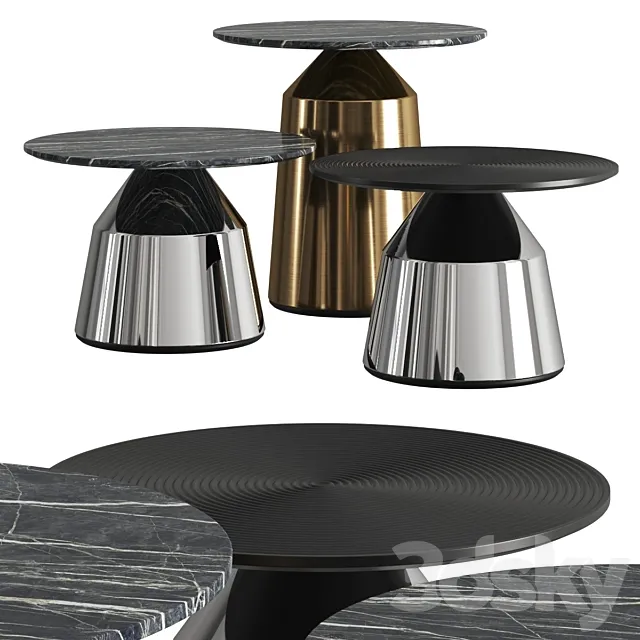 IvaDecorStudio Vertigo Coffee Tables 3DModel