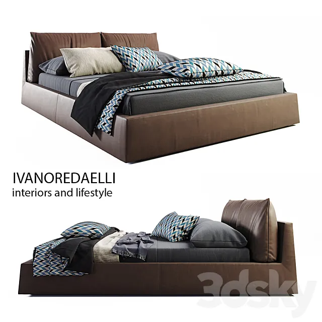 IVANOREDAELLI bed FAJ 3DModel