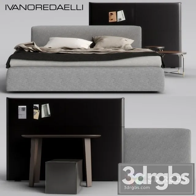 Ivanoredaelli Portland Bed 3D Model Free