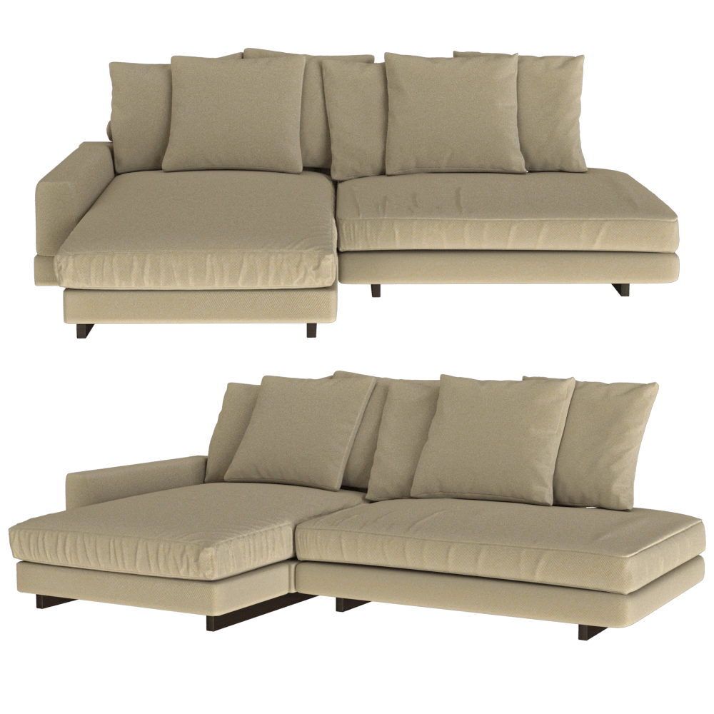 Ivasa - Sofa Amur 3D Model