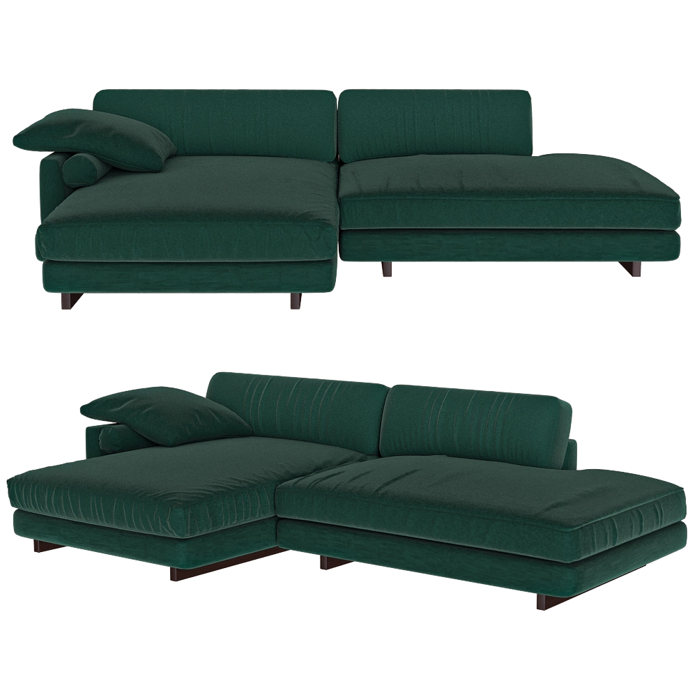 Ivasa - Sofa Amur Slim 3D Model