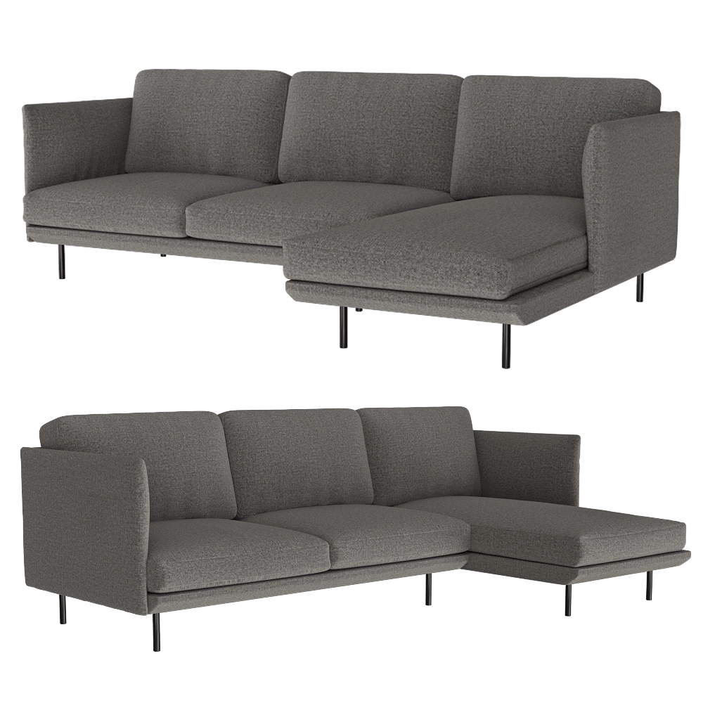 Ivasa - Sofa Baikal 3D Model