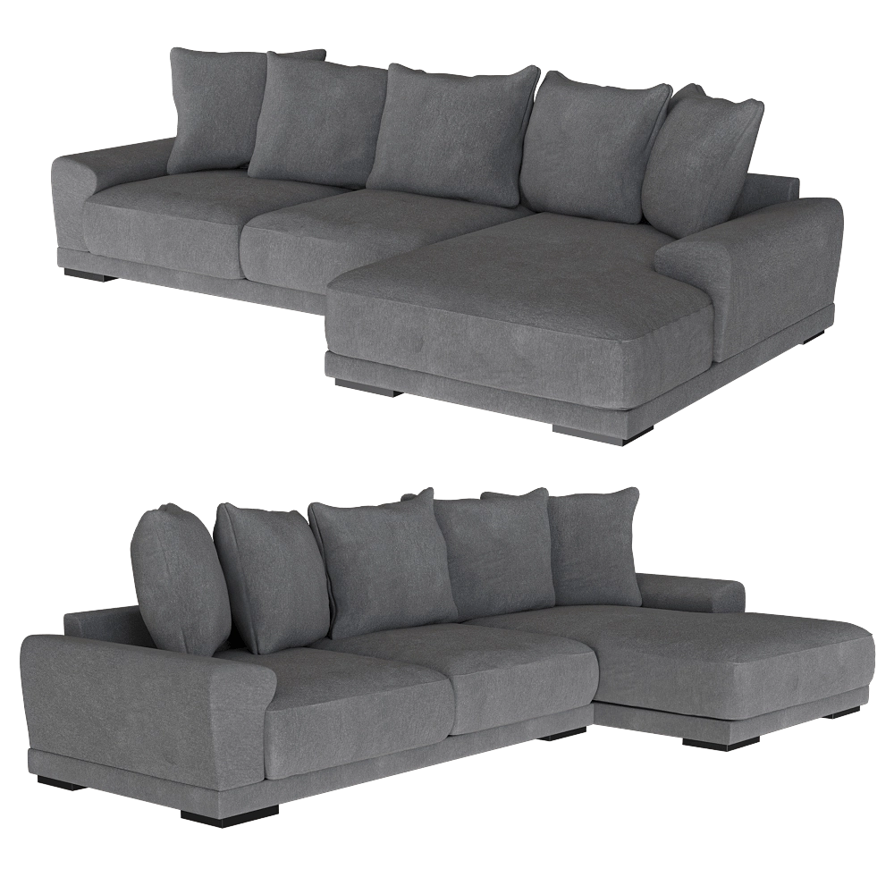 Ivasa - Sofa HOR corner triple 3D Model