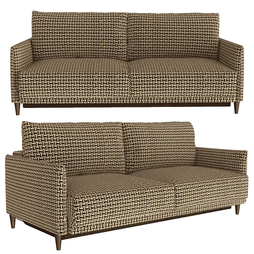 Ivasa - Sofa HVOYA straight folding 3D Model
