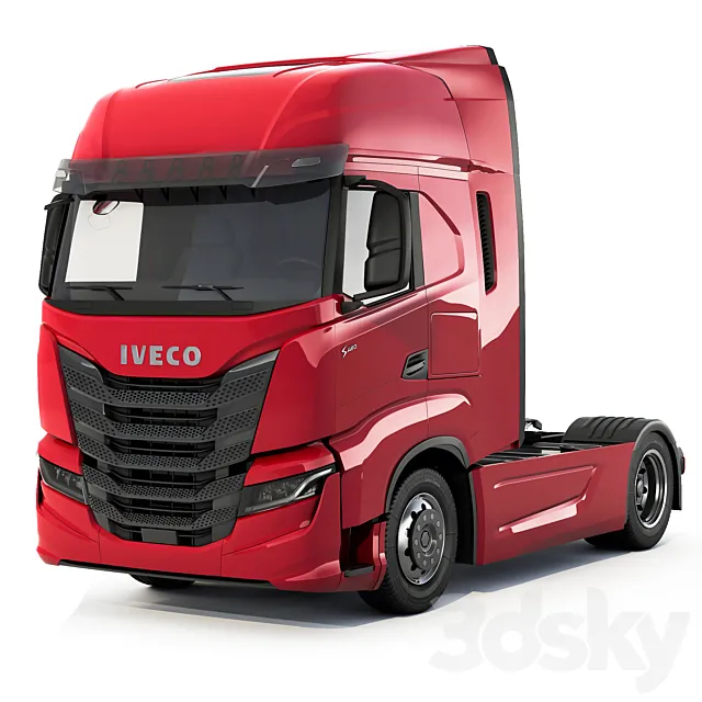 Iveco S-Way 2020 3D Model