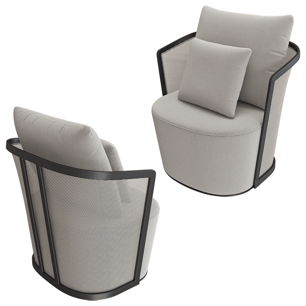 IVINI - Armchair Bolero 91229 3D Model